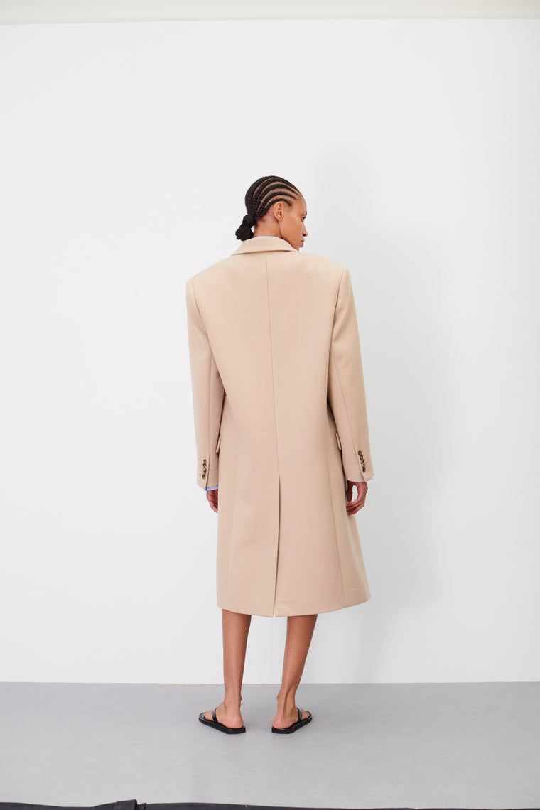 Classic Double Breasted Coat